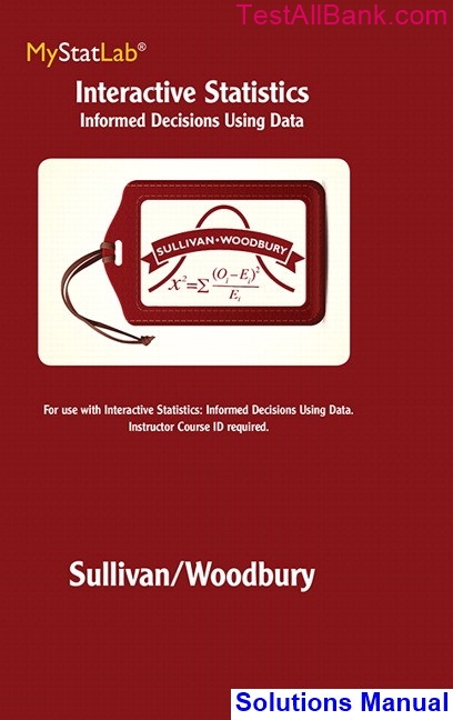 Interactive Statistics Informed Decisions Using Data St Edition