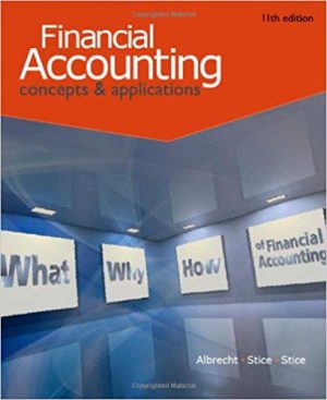 accounting concepts and applications 11th edition albrecht test bank