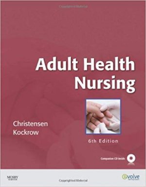 adult health nursing 6th edition christensen test bank