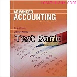 advanced accounting 10th edition beams test bank