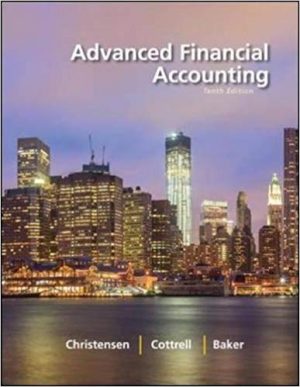 advanced financial accounting 10th edition christensen test bank