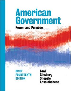 american government brief 14th edition ansolabehere test bank