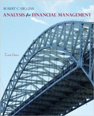 analysis for financial management 10th edition higgins solutions manual