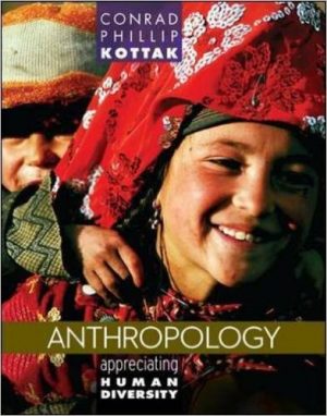 anthropology appreciating human diversity 15th edition kottak solutions manual