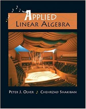 applied linear algebra 1st edition olver solutions manual