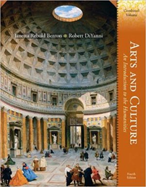 arts and culture an introduction to the humanities combined volume 4th edition benton test bank