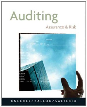 auditing assurance and risk 3rd edition knechel solutions manual