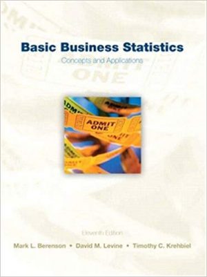 basic business statistics 11th edition berenson solutions manual