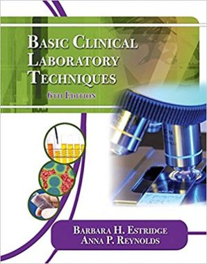 basic clinical laboratory techniques 6th edition estridge solutions manual