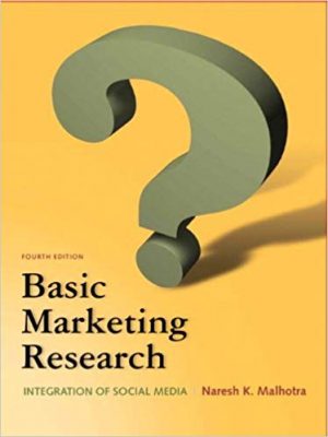 basic marketing research 4th edition malhotra test bank