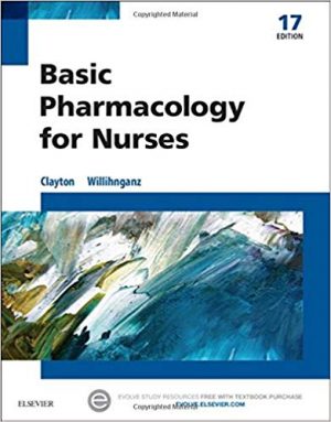 basic pharmacology for nurses 17th edition clayton test bank