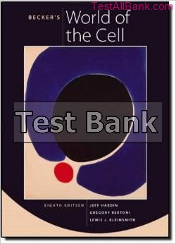 beckers world of the cell 8th edition hardin test bank