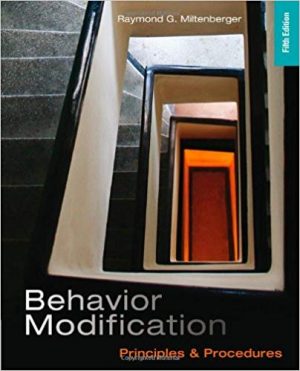 behavior modification principles and procedures 5th edition miltenberger test bank