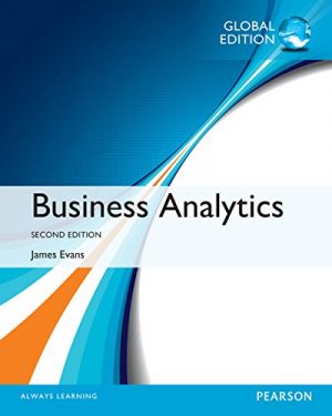 business analytics global 2nd edition evans solutions manual
