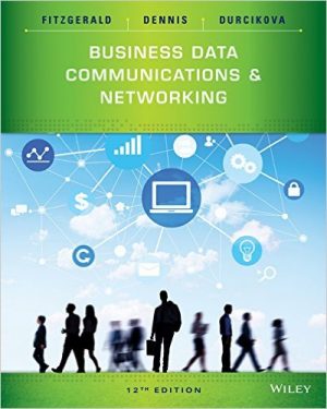 business data communications and networking 12th edition fitzgerald test bank