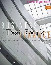 business finance 11th edition peirson test bank