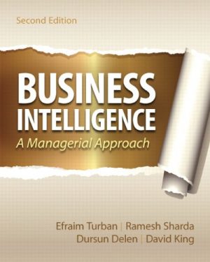 business intelligence 2nd edition turban solutions manual