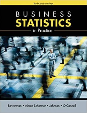 business statistics in practice canadian 3rd edition bowerman solutions manual