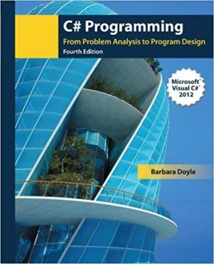 c programming from problem analysis to program design 4th edition doyle solutions manual