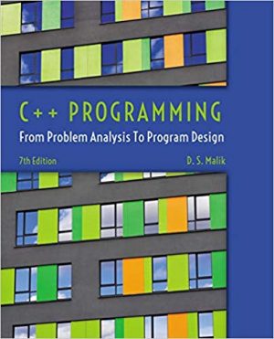 c programming from problem analysis to program design 7th edition malik solutions manual