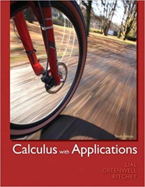 calculus with applications 10th edition lial solutions manual
