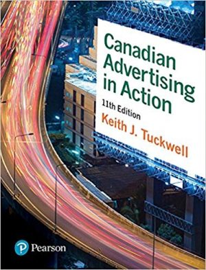 canadian advertising in action 11th edition tuckwell solutions manual