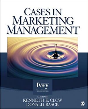 cases in marketing management 1st edition clow solutions manual
