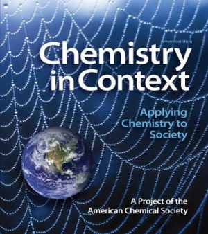 chemistry in context 7th edition american chemical society solutions manual