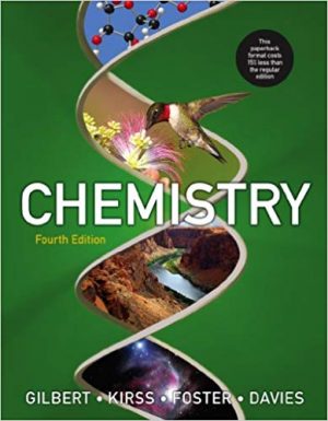 chemistry the science in context volume i and ii 4th edition gilbert solutions manual