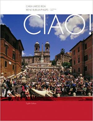 ciao 8th edition carla test bank