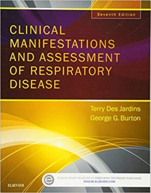 clinical manifestations and assessment of respiratory disease 7th edition jardins test bank