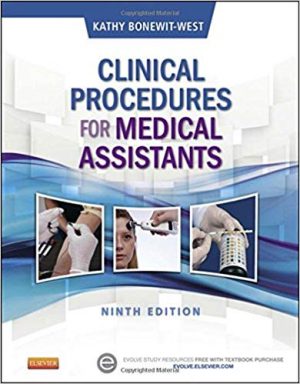 clinical procedures for medical assistants 9th edition bonewit test bank