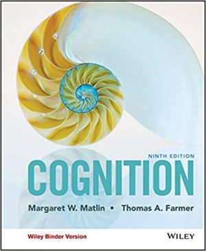 cognition 9th edition matlin test bank
