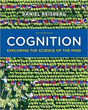 cognition exploring the science of the mind 6th edition reisberg test bank
