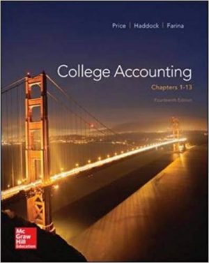 college accounting chapters 1 13 14th edition price test bank