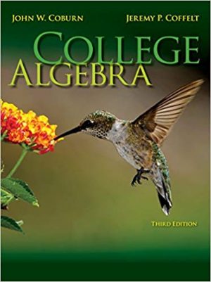 college algebra 3rd edition coburn test bank