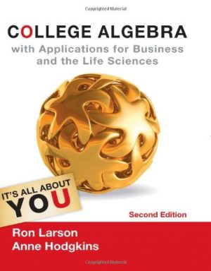 college algebra with applications for business and life sciences 2nd edition larson test bank