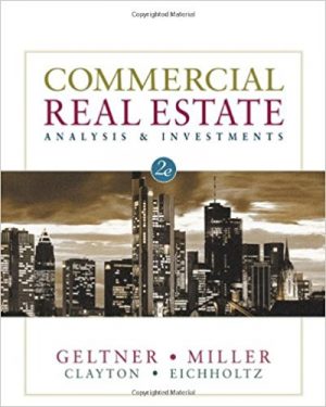 commercial real estate analysis and investments 2nd edition geltner test bank