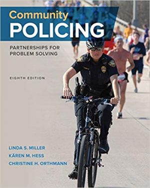 community policing partnerships for problem solving 8th edition miller test bank