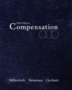 compensation 10th edition milkovich test bank