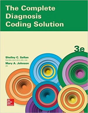 complete diagnosis coding solution 3rd edition safian solutions manual