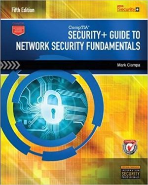 comptia security guide to network security fundamentals 5th edition ciampa solutions manual
