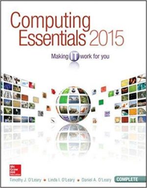 computing essentials 2015 complete edition 25th edition oleary test bank