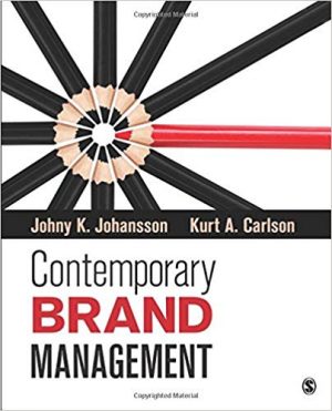 contemporary brand management 1st edition johansson test bank