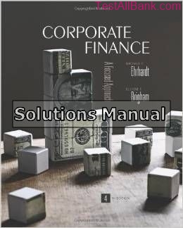 corporate finance 4th edition ehrhardt solutions manual