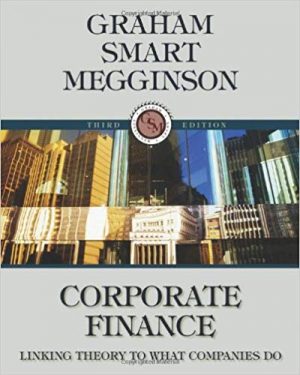 corporate finance linking theory to what companies do 3rd edition graham solutions manual