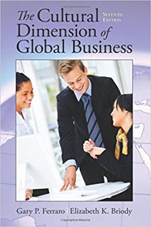 cultural dimension of global business 7th edition ferraro test bank