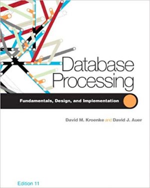 database processing 11th edition kroenke solutions manual