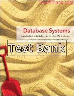 database systems introduction to databases and data warehouses 1st edition jukic test bank
