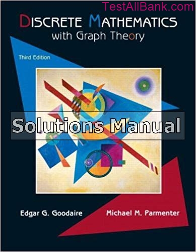 discrete mathematics with graph theory 3rd edition pdf solutions manual